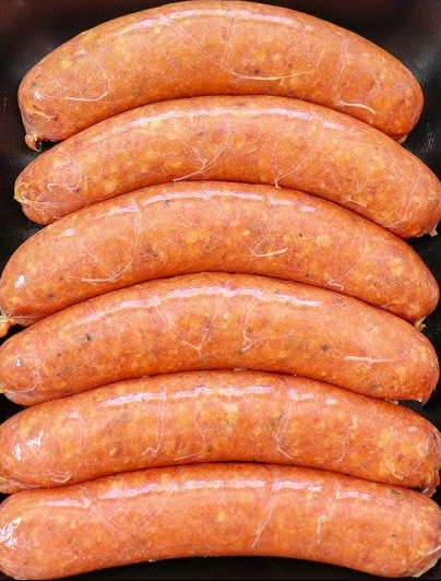 Angus Beef Sausages with Worcestershire Sauce and Cracked Pepper