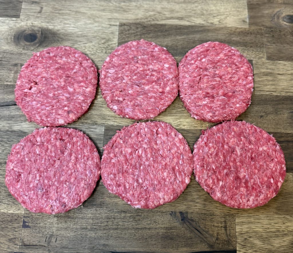Beef burger Patties