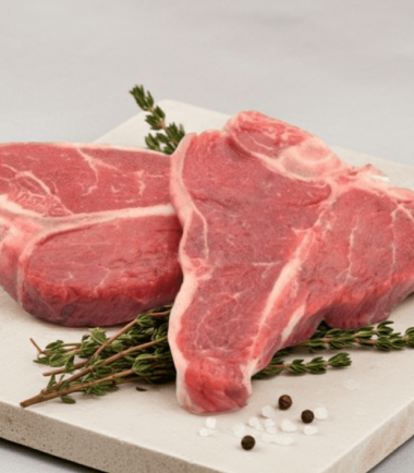 400g T Bone Steaks x 2