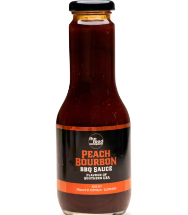 Peach Bourbon Barbecue Sauce - elevate your next BBQ!