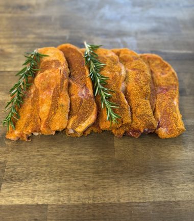 Lamb Chops in Satay Seasoning