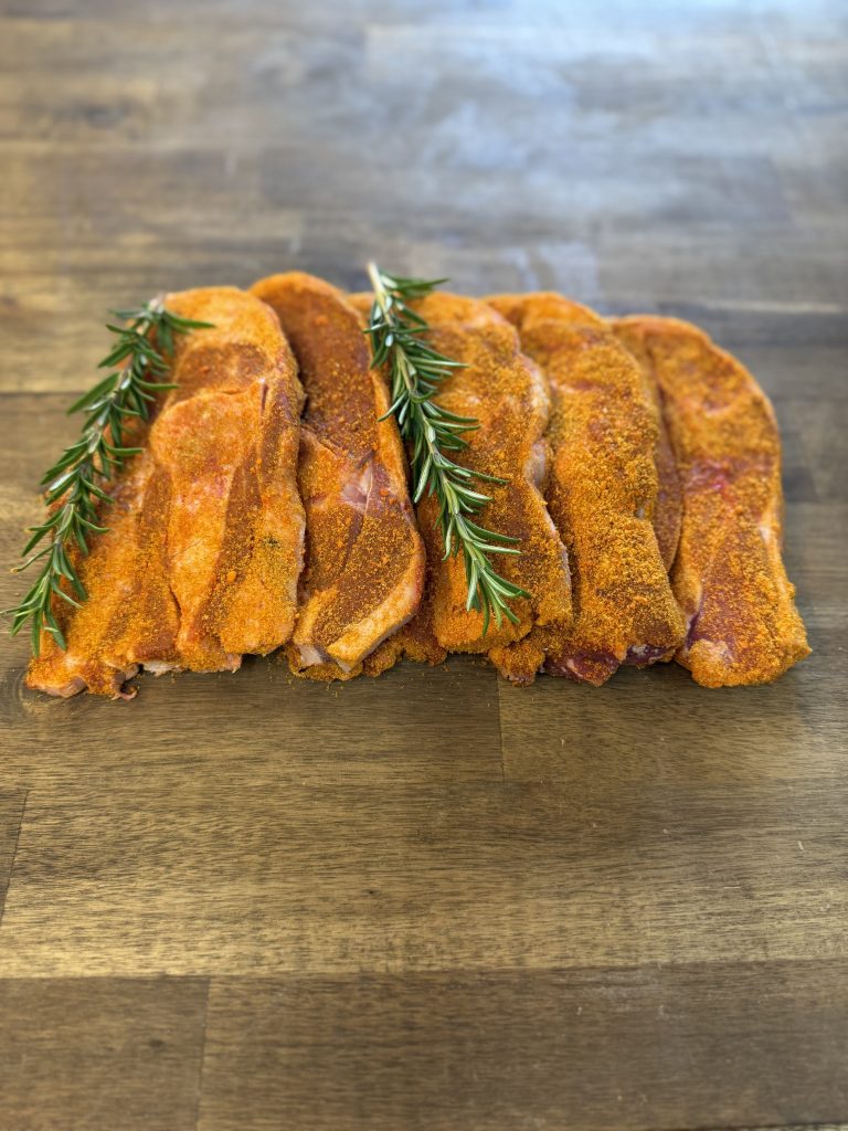 Lamb Chops in Satay Seasoning