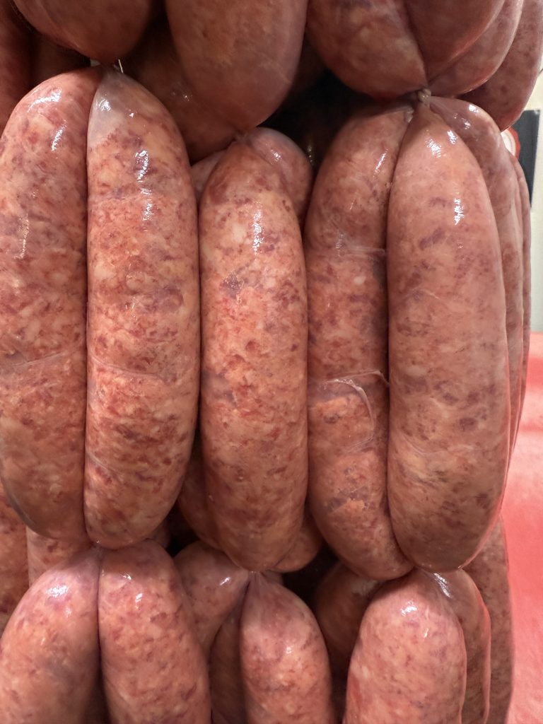 Wagyu Beef and Bacon Sausage