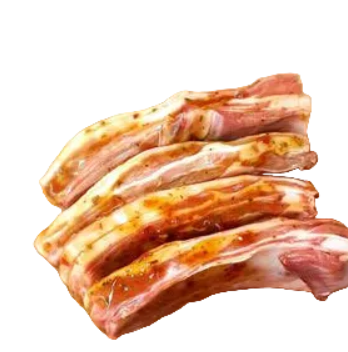 900g bbq marinated lamb ribs