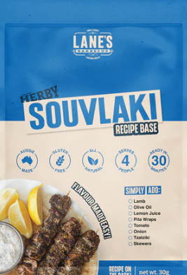 Lane's Herby Souvlaki