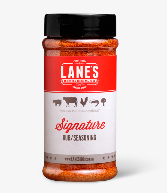 Lane's Signature Rub