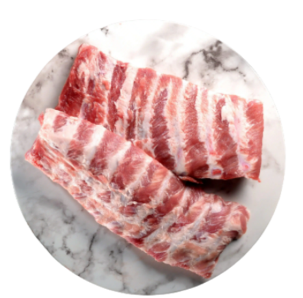 Two Racks of pork ribs